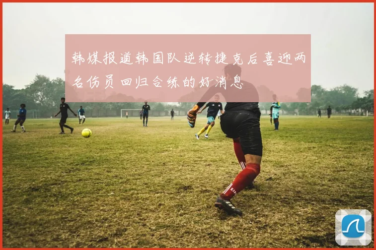 韩媒报道韩国队逆转捷克后喜迎两名伤员回归合练的好消息